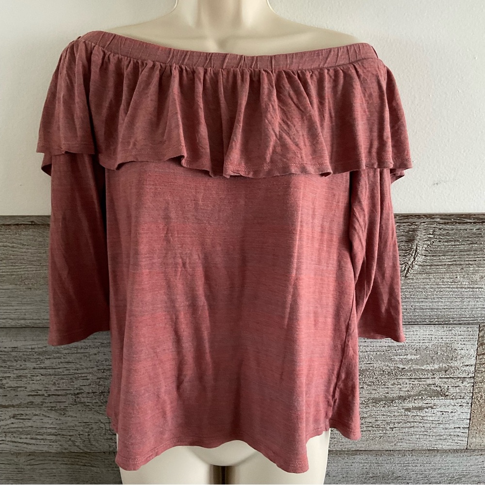 Anthropologie Dolan Left Coast off-the-shoulder top size Large (B1)